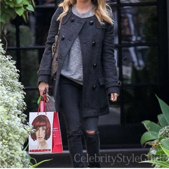 Isabel Marant Etoile Gray Wool Blend “Clifford” Coat Size 34 (XS) EUC! - Picture 7 of 16